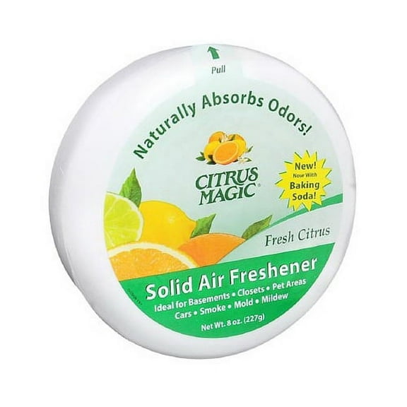 Citrus Magic Solid Air Freshener Fresh, Citrus Scent - 8 Oz