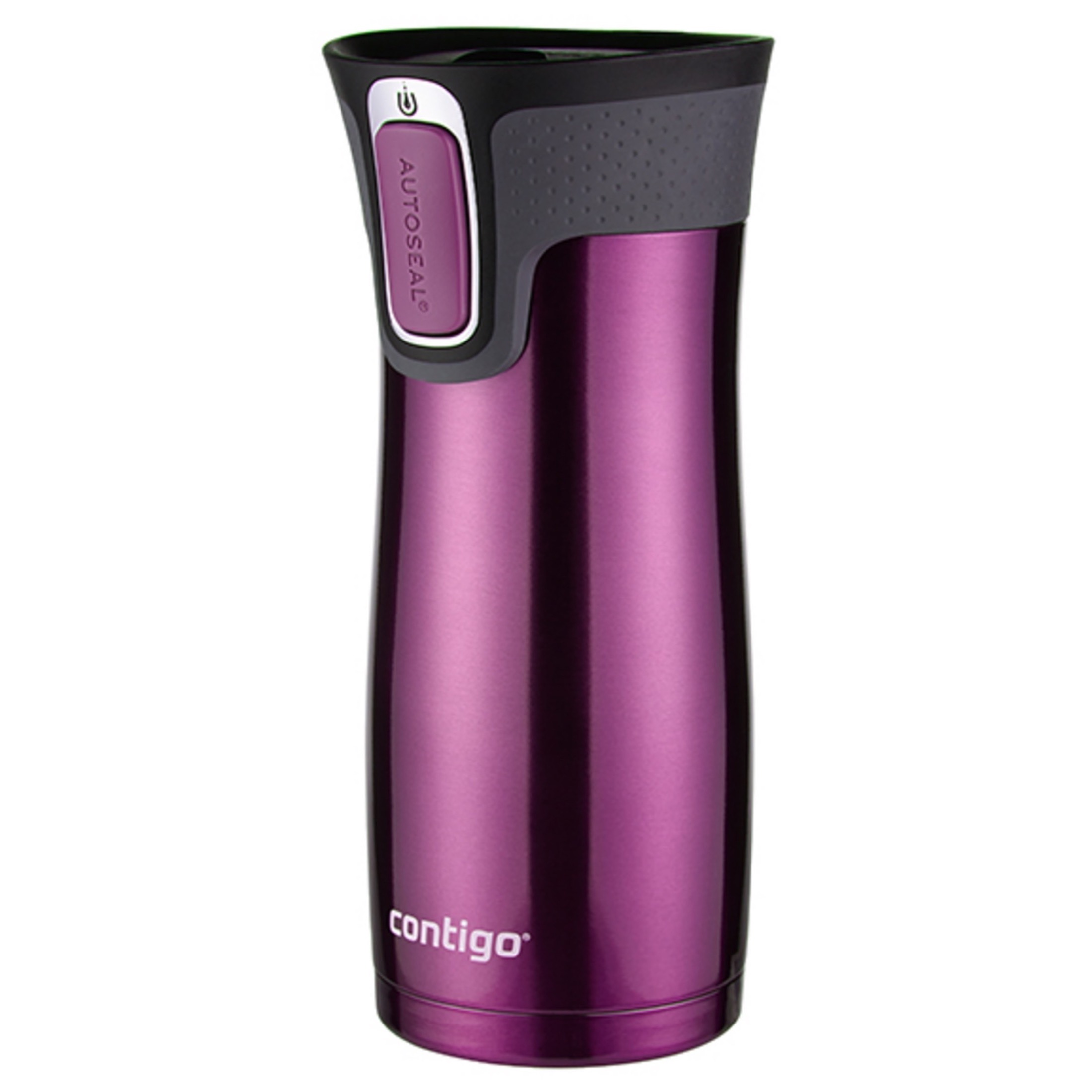 Contigo West Loop Stainless Steel Travel Mug with AUTOSEAL Lid Radiant Orchid, 16 fl oz. - image 2 of 4