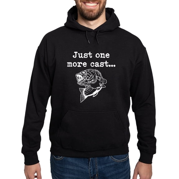 CafePress - Just One More Cast… Hoodie - Pullover Hoodie, Classic, Comfortable Hooded Sweatshirt