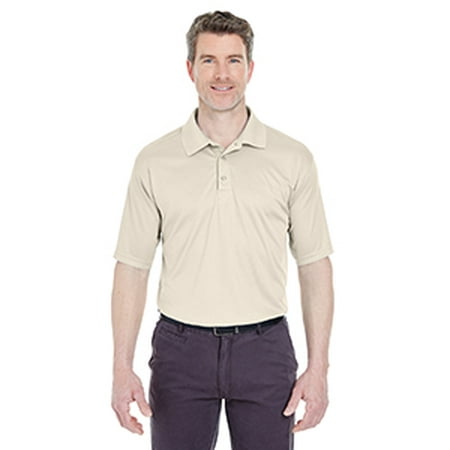 UltraClub Men's Cool & Dry Sport Performance Interlock Polo 8425