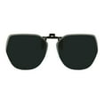 thumbnail image 7 of SSKFHGI Ice Blue Sunglasses Clip-On Can Be Flipped Up Frameless Polygonal Men And Women Sunglasses Clip-On, 7 of 7