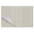 thumbnail image 4 of CounterArt "Black Ticking Stripe" 24 Sheet Reusable Premium Paper Placemats, 4 of 6