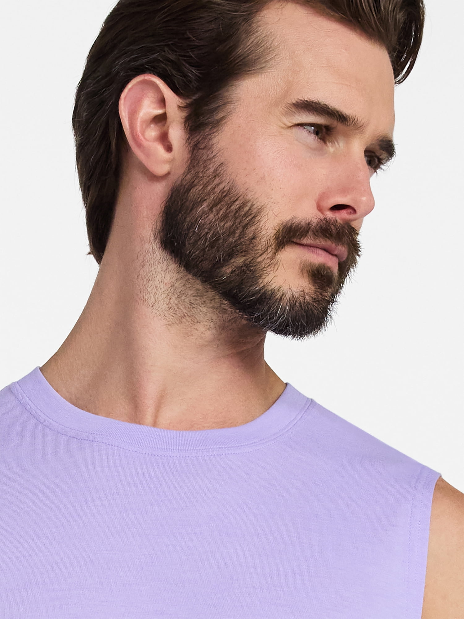 Athletic Works Men's and Men's Big & Tall Tri-Blend Muscle Tee, Sizes XS-4XLT