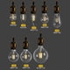 thumbnail image 3 of Base de lámpara colgante Vintage, luz colgante Retro Industrial para Loft, Edison C35, G45, A60, St64, G80, G95, G125, E27, B22, E14, AC220v, 3 of 4