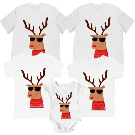 

Family Matching Cool Elk Set Holiday Sleepwear PAJAMAS Set for Couples and Kids