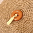 thumbnail image 5 of Jiibva Straw Shoulder Bags Beach Bag Coin Purse Round Woven Crossbody Bag Handwoven Rattan Purses for Women Summer Beach Woven Crossbody Straw Purses, 5 of 7