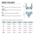 thumbnail image 4 of Kdxio German Shepherd Dog Print Women's 2 Piece High Waisted Wrap Spaghetti Strap Summer Swimsuit Bikini Set-X-Large, 4 of 7
