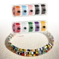 thumbnail image 2 of Cuerdas elásticas de 10x0,8mm para pulseras, cordones elásticos para abalorios, cables de joyería DIY, cordones elásticos de 90M de longitud para, 2 of 8