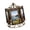 Retro color, variant on Taeuda Rotatings Ferris Wheel Picture Frame Carousels Photo Frame Wind Up Music Box