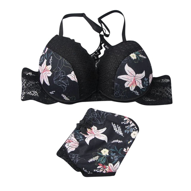 Clearance Sale 2025 Intimates Up Bra Underwear Bra Clearance Sets Embroidery Push Lace Set Extreme Padded