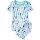 thumbnail image 1 of Gymboree Girls Blue Safari Seahorse Pijama Sleep Set, Azul, 5 Gymboree Conjunto de pijama, 1 of 1