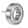 thumbnail image 3 of 6205ZZ Deep Groove Ball Bearings Z2 25x52x15mm Double Shielded Chrome Steel 2 Pcs, 3 of 4