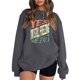 thumbnail image 1 of Gibobby Sudaderas para mujer oferta Sudadera de forro polar de manga larga para mujer(Gris oscuro,XG), 1 of 3