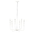 thumbnail image 2 of 29306-TWH Millennium Lighting Savanne - 6 Light Chandelier-26.2 Inch Tall and 24.1 Inch Wide-Textured White Finish, 2 of 6