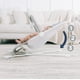 thumbnail image 3 of Baby Delight Highland Baby Bouncer | Infant | 0 – 6 Months | 3-Position Recline | Pebble Grey, 3 of 5