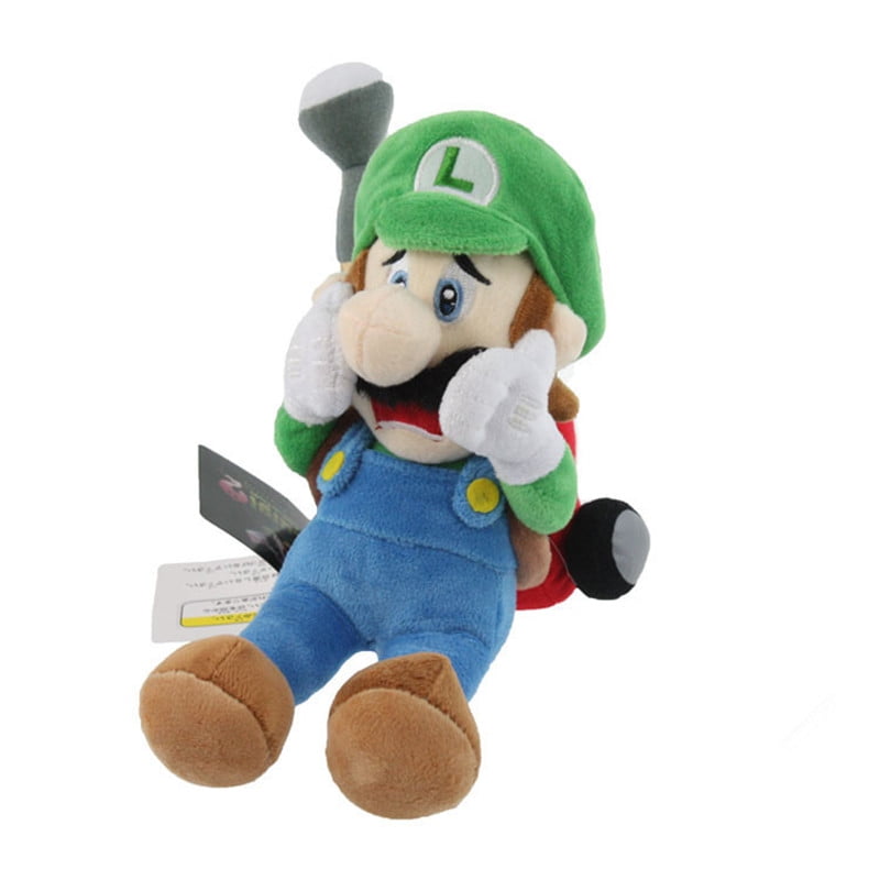 scared luigi plush