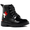 thumbnail image 4 of Botin Moda Disney Para Niña Charol Negro Minnie Mouse 15-21 negro 16, 4 of 6