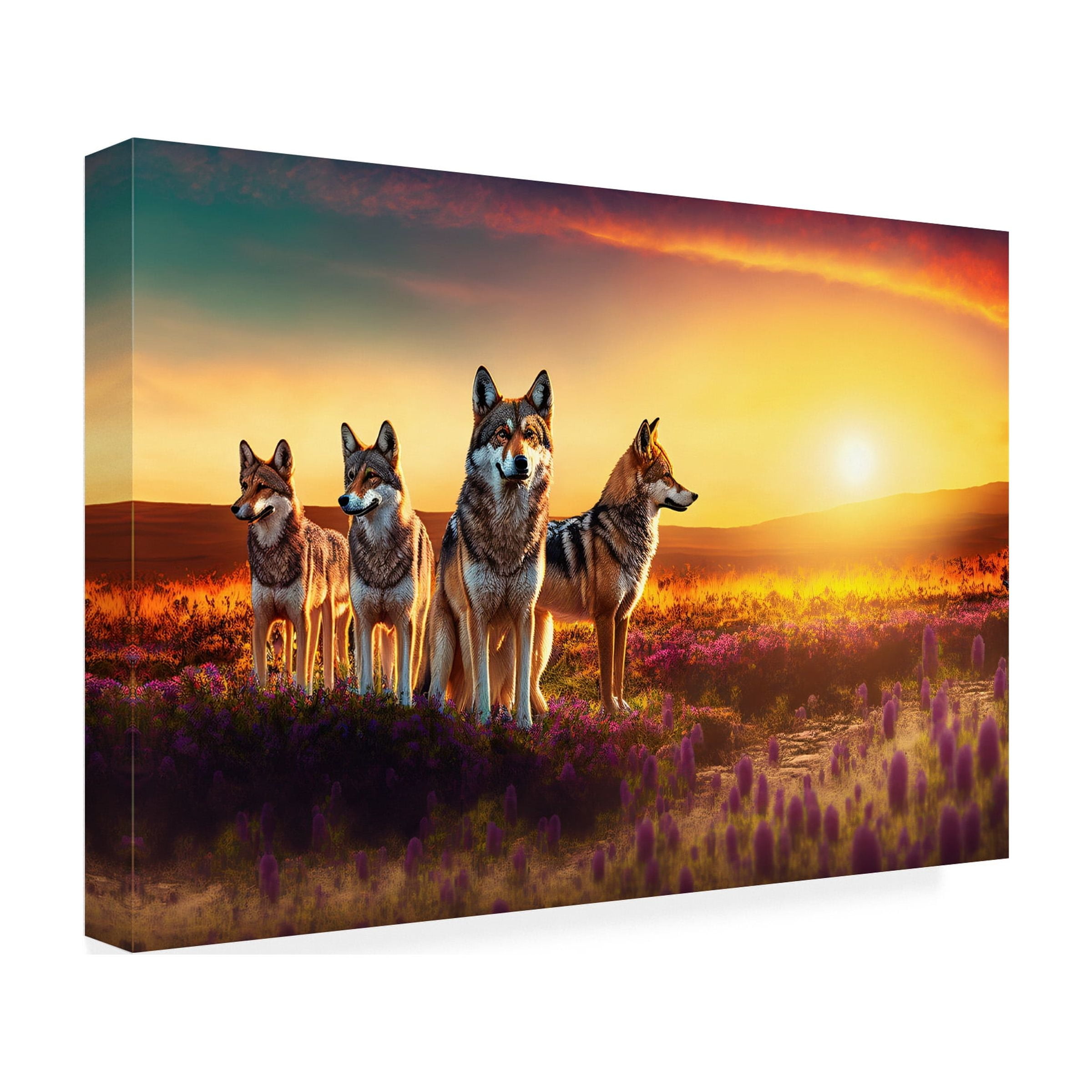 Canvas Wall Art - Ray Heere 'North American Wildlife 57' Wall Art for Living Room, Bedroom, or Office Décor by Trademark Fine Art - 32 x 22 Inches