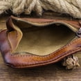thumbnail image 6 of Hsqqdc 1pc Genuine Leather Vintage Zipper Coin Pouch Men Change Holder for Daily Cash Cards, 6 of 7