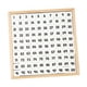 thumbnail image 3 of Tablero de números Montessori del 1 al 100, juego de mesa educativo de cien, juguete de números consecutivos del 1 al 100 para regalo de niños de 3, 4, 3 of 9