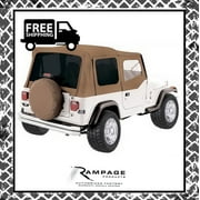 Rampage 773217 Tire Cover for 1959-2017 Jeep CJ's-series Wrangler JK