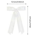 thumbnail image 3 of Lazos satinados para el cabello, clips, mini lazos y cinta gruesa de doble capa, clips grandes con lazo para niñas, 3 of 4