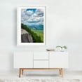 thumbnail image 2 of Cathedral Ledge 02 - Conway New Hampshire Photography Landscape Nature Mountain Forest Scenic Summer Rural White Framed Wall Art Print 11 x 14 inches, 2 of 3