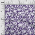 thumbnail image 2 of oneOone Cotton Poplin Purple Fabric Tropical Palm Tree Sewing Craft Projects Fabric Prints By Yard 56 Inch Wide, 2 of 5