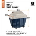 thumbnail image 3 of Classic Accessories Mainland Water-Resistant 64 Inch BBQ Grill Cover, 3 of 15