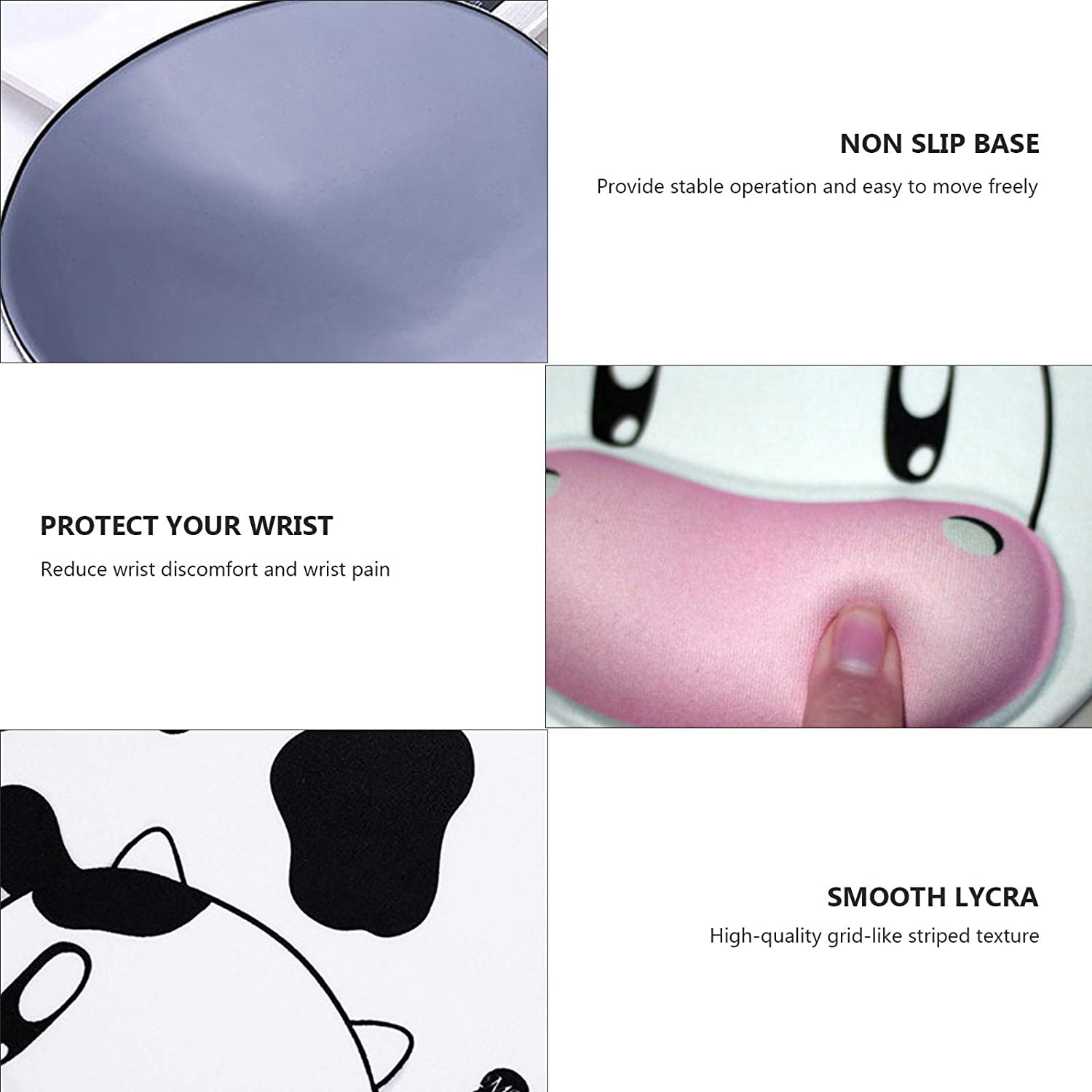 Pain Relief Easy Typing Sponge Keyboard Wrist Rest Keyboard and Mouse Wrist Rest