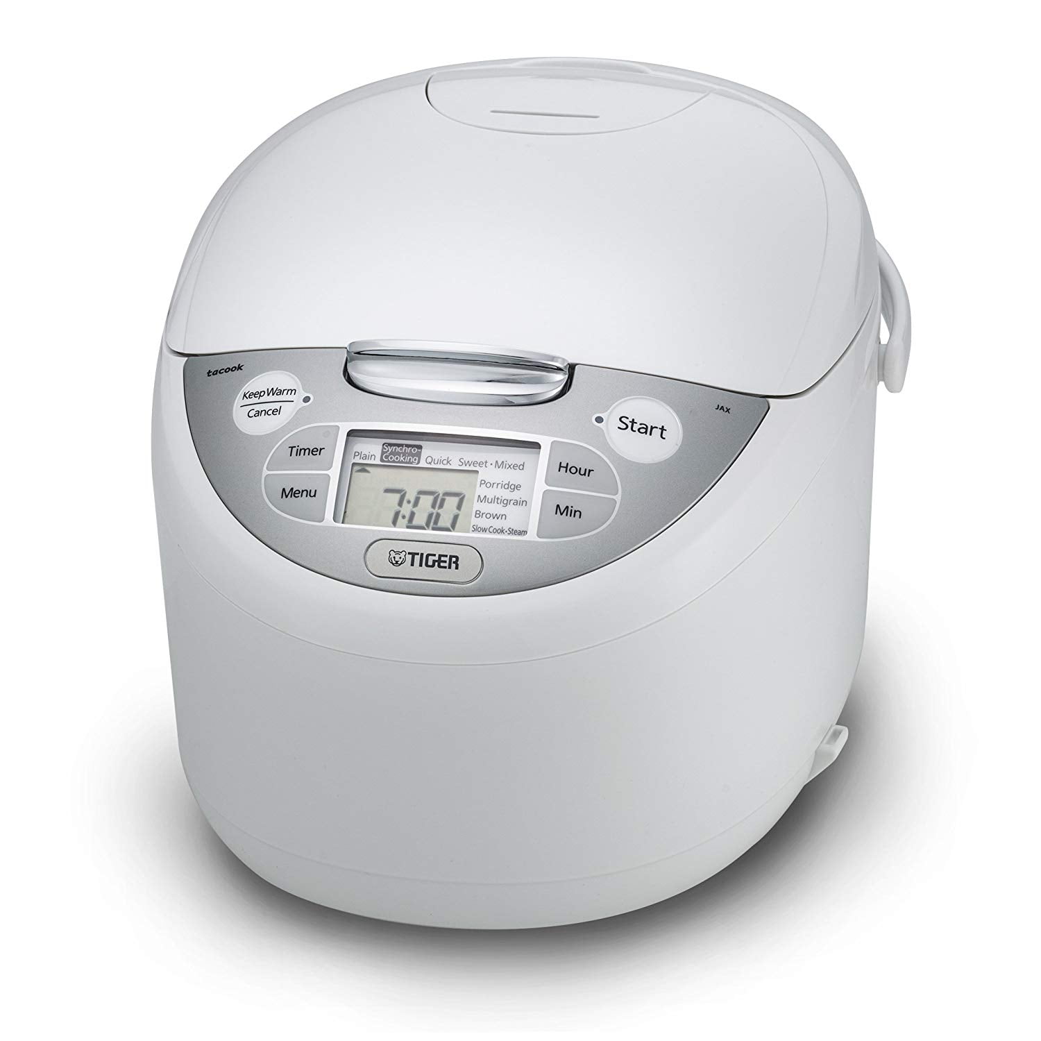 Tiger Jax R U Cup White In Micom Rice Cooker With Tacook