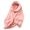 Pink, variant on Daznico Womens Tassel Blanket Scarf, Soft Warm Solid Shawl Wrap for Winter Casual Daily Outdoor Cold Weather Fashion Accessory