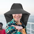 thumbnail image 4 of UPGRATOR Sombrero Plegable Para Con Protección Solar Y De Malla Transpirable Color Oscuro, 4 of 6