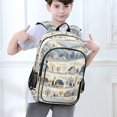 thumbnail image 6 of FORMRS School Backpack 17" Student Travel Bag with Laptop Compartment, Snowy Mountains, 6 of 7