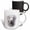 Multicolor, variant on 3drose, 3d Papercut Design of a Labrador Retriever, 15oz Two-tone Blue Mug