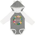 thumbnail image 3 of Inktastic Happy Mother's Day- flowers Boys or Girls Long Sleeve Baby Bodysuit, 3 of 5