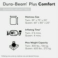 thumbnail image 3 of Open Box Intex Dura Beam Plus Fiber-Tech Air Mattress with Built-In Pump, Twin, 3 of 10