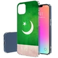 thumbnail image 1 of TalkingCase Slim Phone Case Compatible for Apple iPhone 14 Pro Max, Old Flag Pakistan Print, Lightweight, Flexible, Soft, Printed in USA, 1 of 7