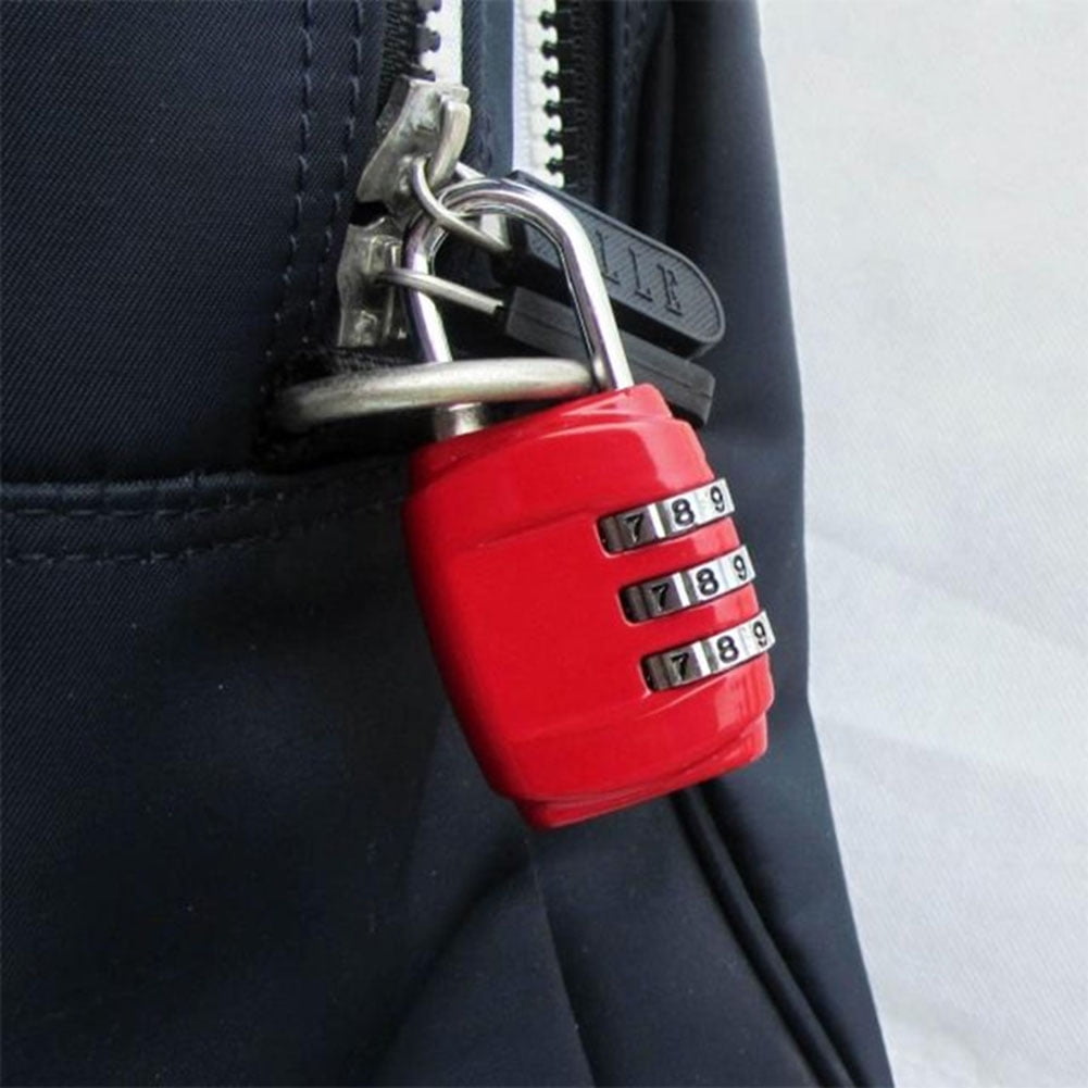Password Lock Padlock Metal Lock Luggage Lock Mini AntiTheft