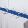 thumbnail image 3 of Efavormart 6FT Royal Blue Premium Chiffon Table Runner for Party Dining Banquet Events Restaurant Kitchen Home and Multi-Use, 3 of 10
