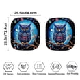 thumbnail image 3 of Binienty Cute Owl Sun Shade for Car Windshield Auto Vehicle Shield Reflector Blocking Screen Cover Easy to Install Folding Car Sun Shade for Front Window 28.5 x 25.5 inches, 3 of 5