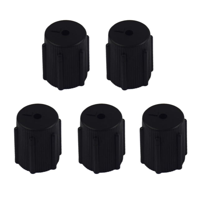 Tapas Del Sistema de Aire Acondicionado de 13 Mm Y 16 Mm, de Sellos de Aire Acondicionado, Color Negro kusrkot Tapa de aire acondicionado de coche