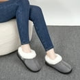 thumbnail image 6 of Ablanczoom Slippers for Women House Shoes Winter: Comfy Memory Foam No-slip Womens Loafer Slippers with Fuzzy Faux Fur Indoors Outdoors, 6 of 8
