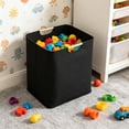 thumbnail image 4 of Linnome Cotton Linen Laundry Basket Foldable Large Capacity Clothes Hamper with Wood Handles Breathable Dirty Clothes Bin for Bedroom Bathroom Closet, 4 of 6