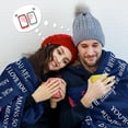 thumbnail image 3 of LHSHID Long Distance Relationship Gifts Boyfriend Gifts from Girlfriend Birthday Gifts for Boyfriend Romantic Gifts for Him Fathers Day Christmas Boyfriend Presents Blanket, 3 of 7
