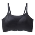 thumbnail image 4 of Lixiuxyad Womens Bras Push up Padded Women's Thin Seamless Vest Soft Support Large Chest Small Half Fixed Cup Breathable Bra, 4 of 4