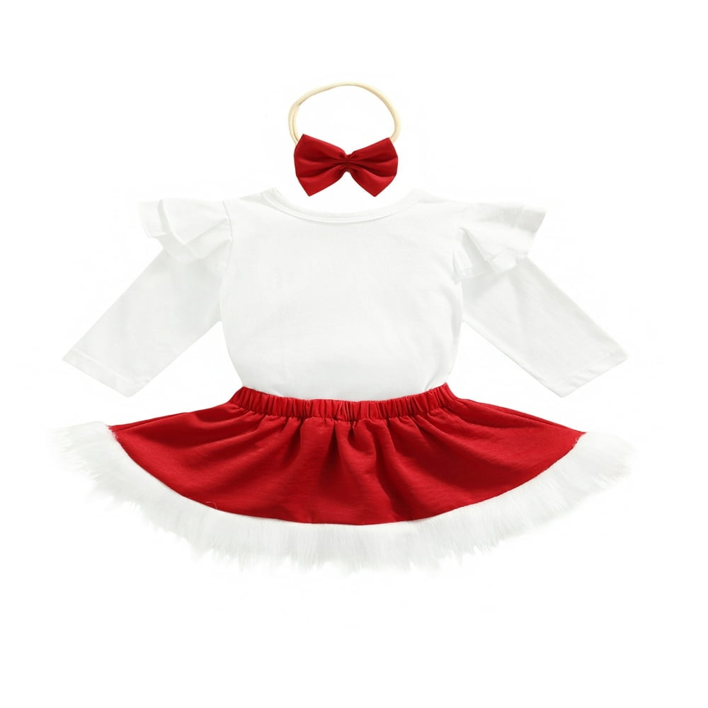 Vêtement Bébé Tenue Noel 18 Mois Fille Ensemble De Robes Tutu De