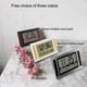 thumbnail image 5 of Digital Wall Clock LCD Number Time Temperature Calendar Alarm Table Desk Clock Modern Design Office, 5 of 5