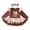 00-Brown2367, variant on Byoo First Halloween Pumpkin Jumpsuit for Newborn Boys Long Sleeve Crewneck Holiday Bodysuit Party Onesies,White