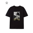 thumbnail image 2 of NEW YORK Letter Print Men's New Round Crew Neck Short Sleeve Tee, Fashion T-Shirt, Comfy Breathable Casual Sports Top For Spring Summer Holiday Leisure Vacation Tee For Adult, Men, Women, Teen, Teena, 2 of 6
